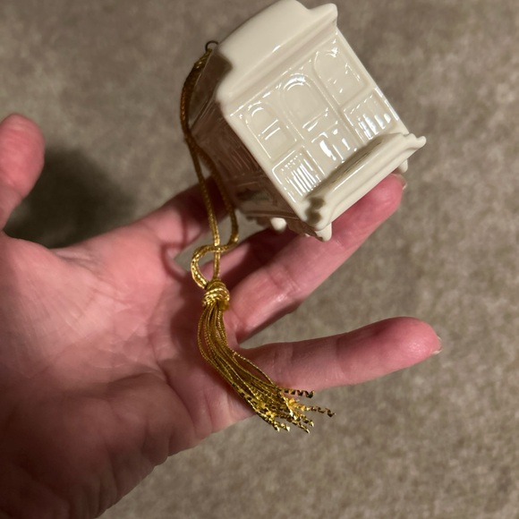 Lenox Christmas Ornament Yuletide Express Passenger Car Rare 1991, EUC Vintage - Picture 9 of 11